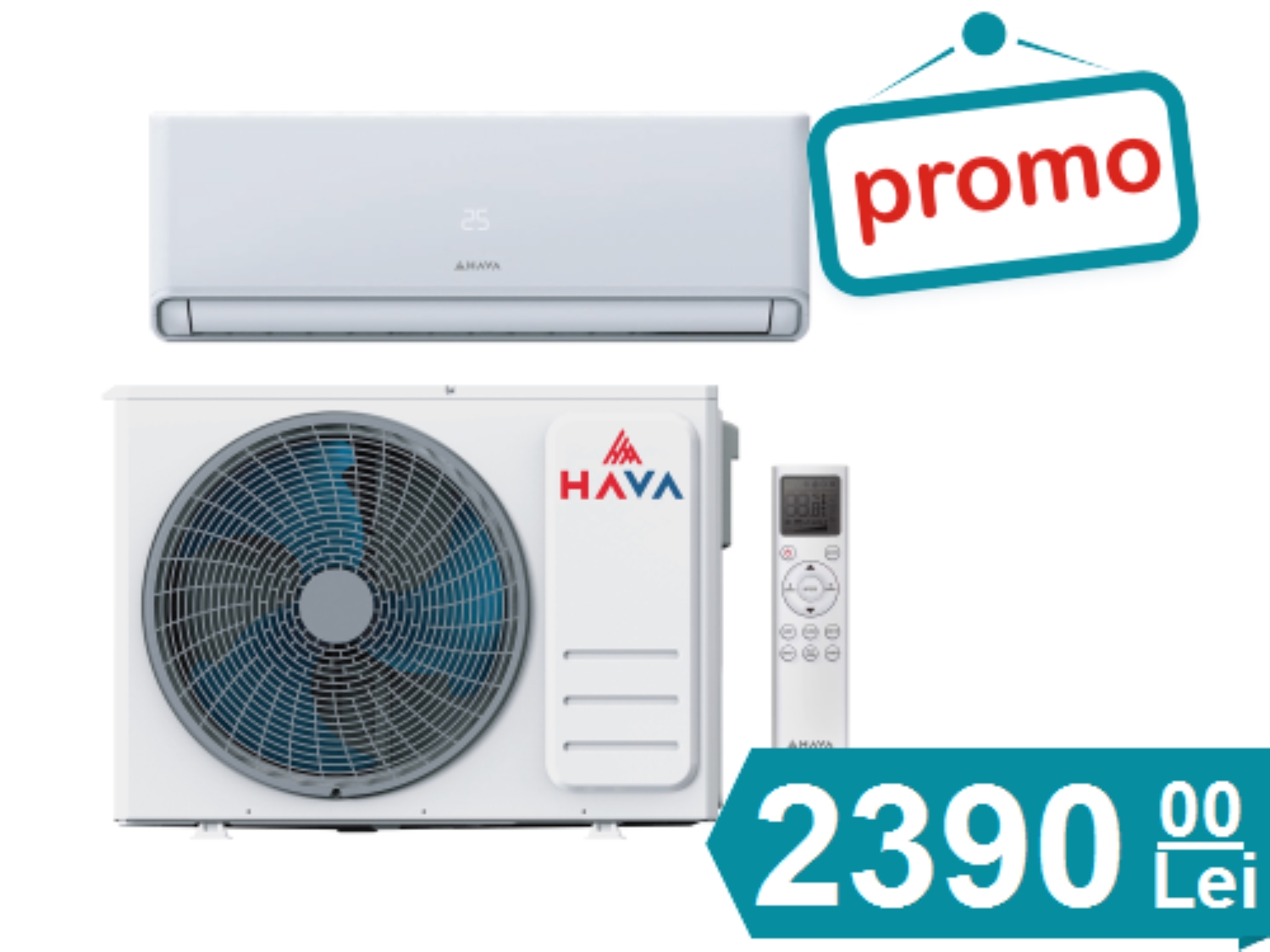 AER CONDITIONAT HAVA SMART PLUS 18.000 BTU INVERTER WI-FI INCLUS